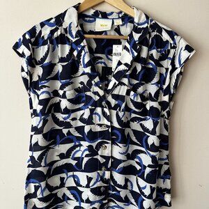 MAEVE by Anthropologie Sparrow blouse size M